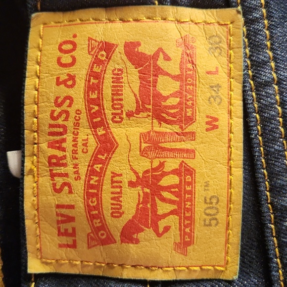 MENS LEVIS 505 - Picture 2 of 3